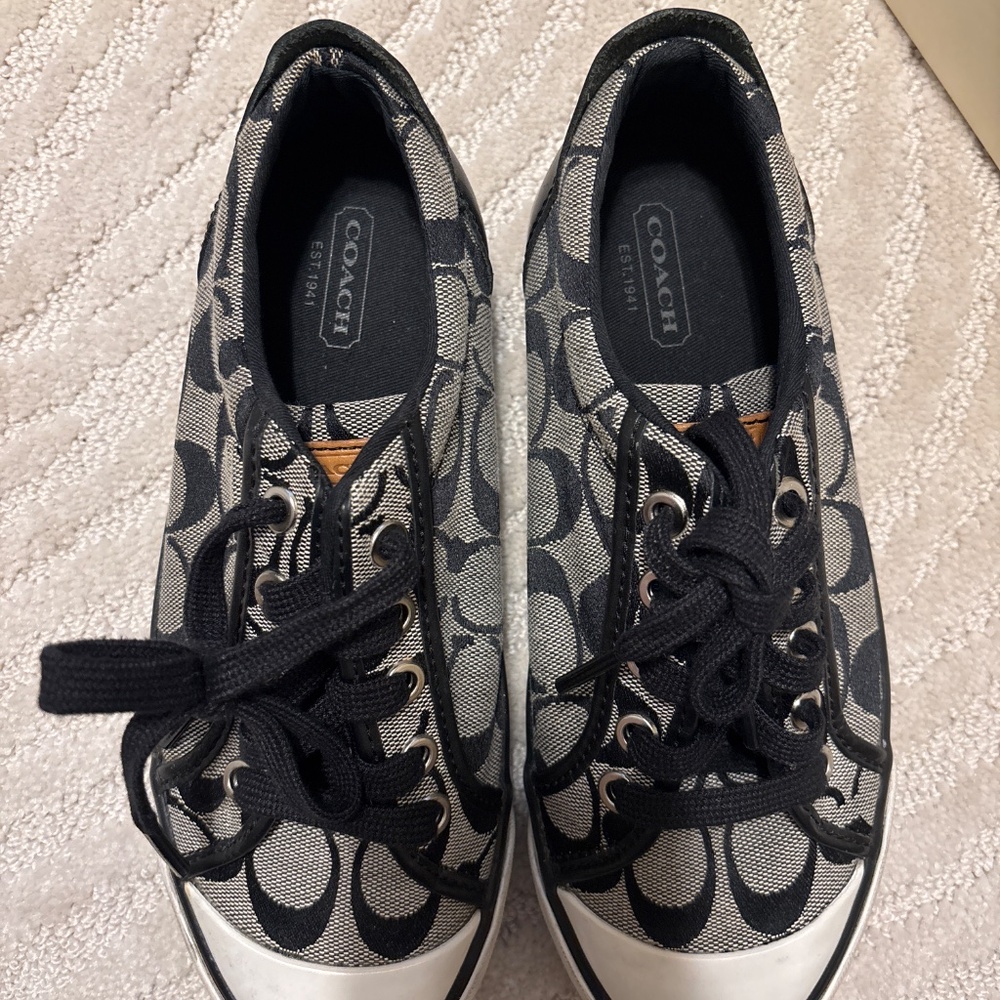Coach monochrome sneakers - Picture 2 of 3